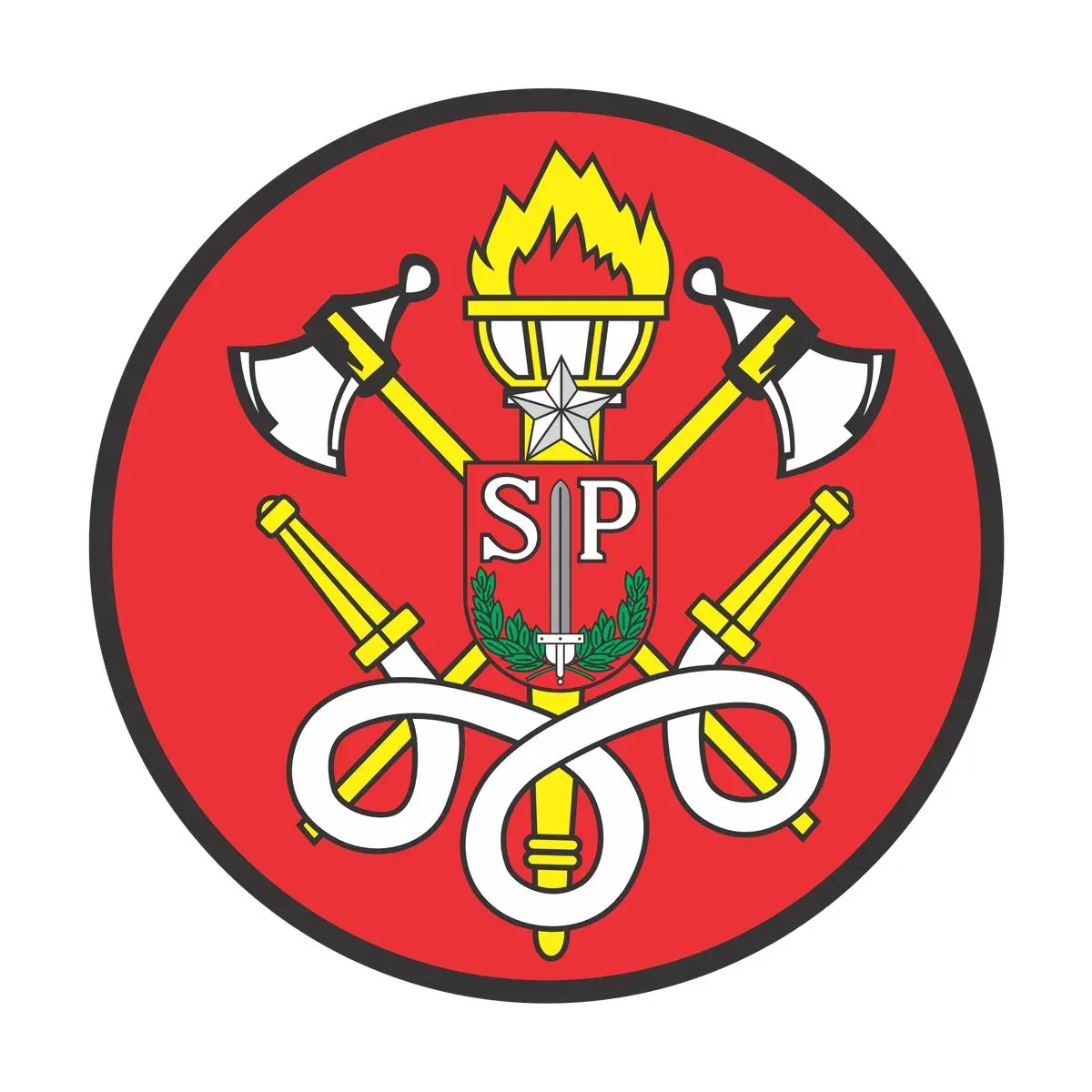 Emblema do Corpo de Bombeiros da Polícia Militar do Estado de São Paulo